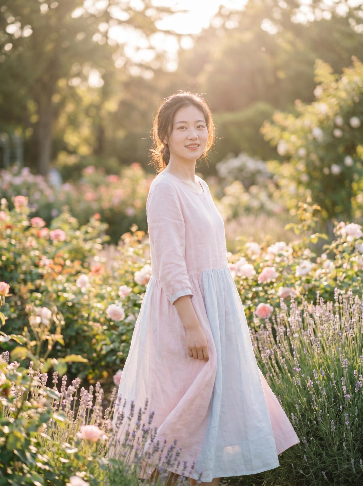 黑皮体育生美图：清新自然美少女写真
